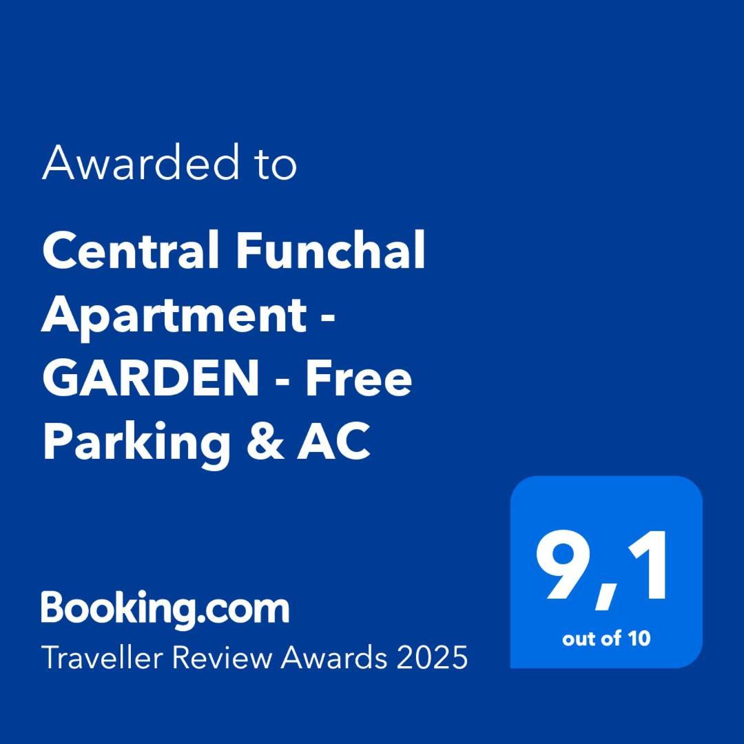 Central Funchal Apartment - Garden - Free Parking & Ac מראה חיצוני תמונה